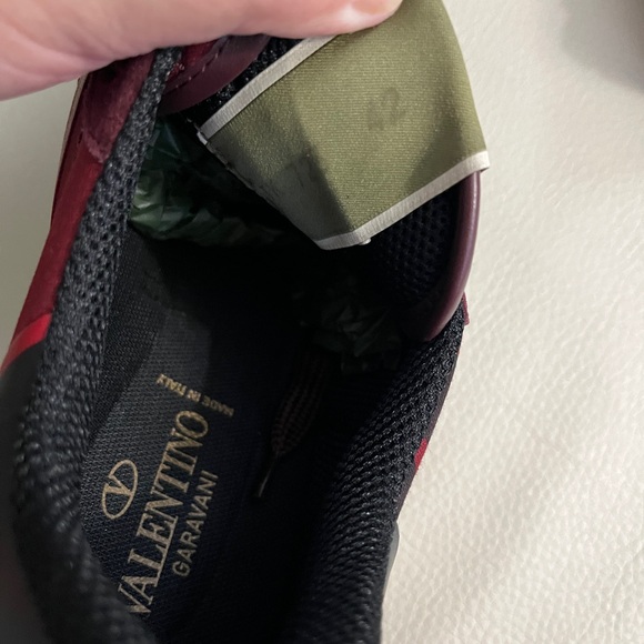 NWB- Valentino Garavani Rockrunner Camo Men’s Sneaker- Made in Italy -EU 42/US 9 - Picture 9 of 13